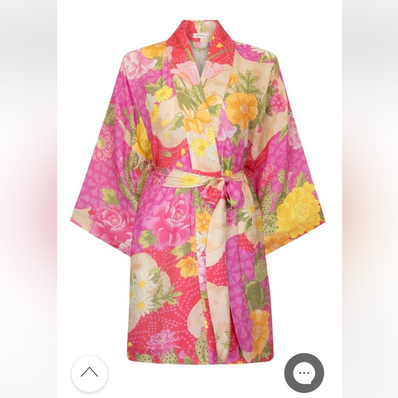 Spell Joshua tree robe kimono candy S/M NWT - Picture 5 of 10